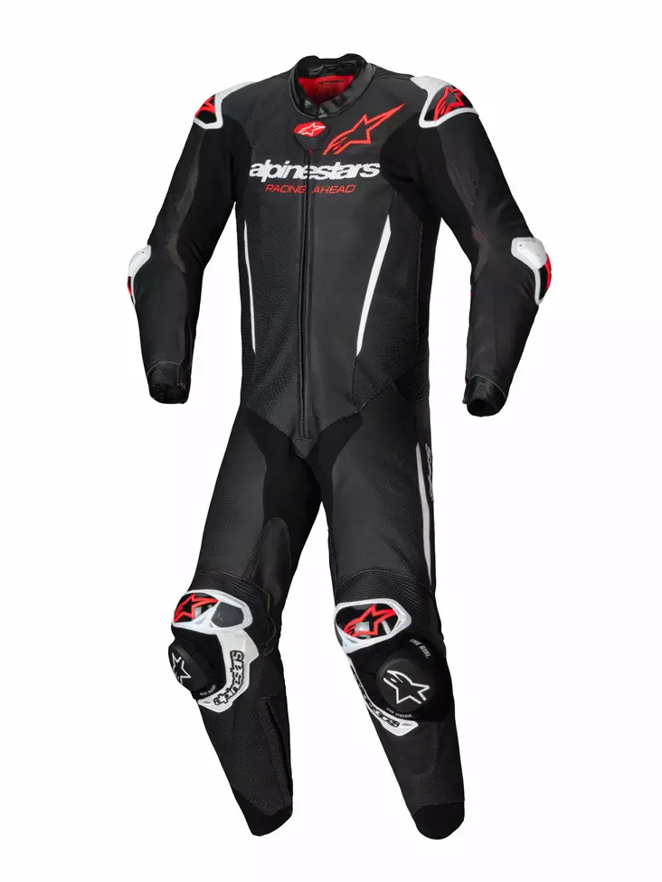 Alpinestars Nahkapuku 1-pcs GP-R7 Musta/Valkoinen/Punainen 56 - MP Nahkapuvut - 86144 - 1