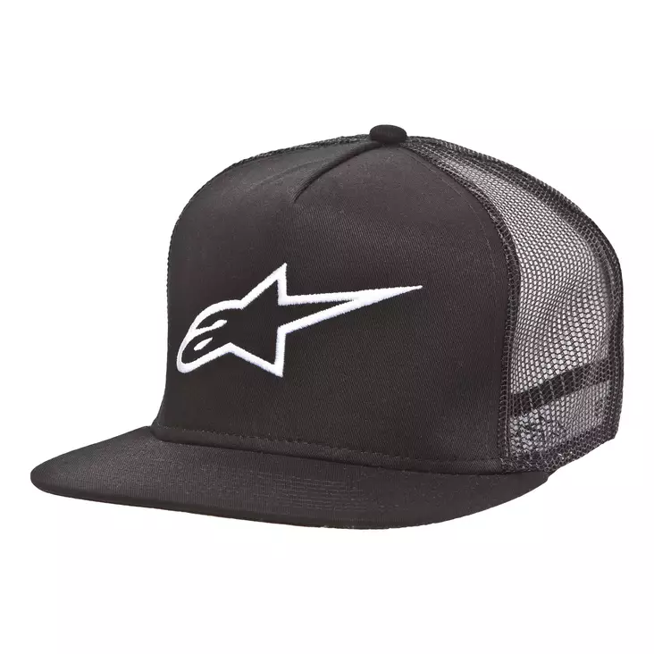 Alpinstars Corp Trucker lippis, musta one size - ATV Pipot & lippikset - 101494 - 1
