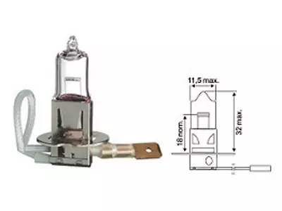 AUTOLAMPPU 1121 H3 55W ## - Yleisosat ja tarvikkeet - 10534 - 1