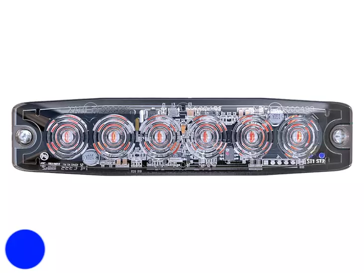 AXIXTECH LP6 LED-TASOVILKKU R65 12/24V 6-LED SIN. - Yleisosat ja tarvikkeet - 52324 - 1