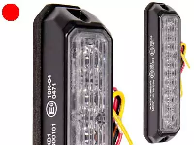 AXIXTECH MS6 PUNAINEN PYSTY LED-TASOVILKKU - Yleisosat ja tarvikkeet - 52294 - 1