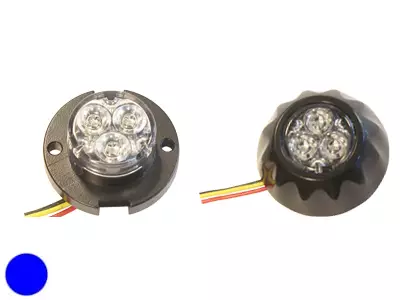 AXIXTECH SININEN LED-VAROITUSVILKKU 12/24V - Yleisosat ja tarvikkeet - 52504 - 1
