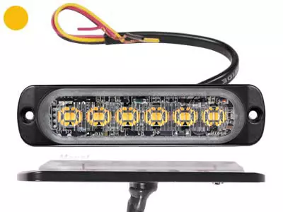 AXIXTECH ST6 KELTAINEN LED-TASOVILKKU/ÄÄRIVALO - Yleisosat ja tarvikkeet - 52794 - 1