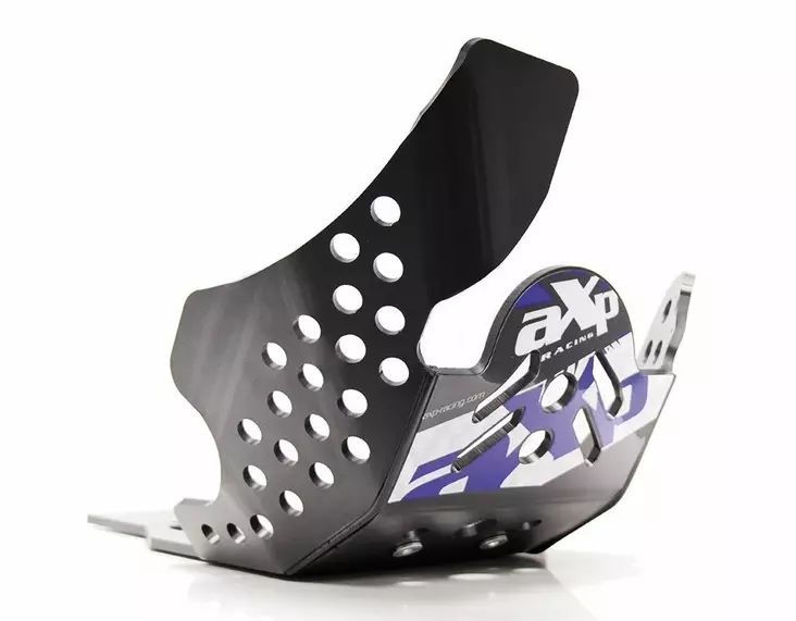 AXP Skid Plate PHD 6mm Black Yamaha YZ250F/FX/WR250F 19- / Fantic XE250F 21- - Moottoripyörän Suojat & suojukset - 94294 - 1