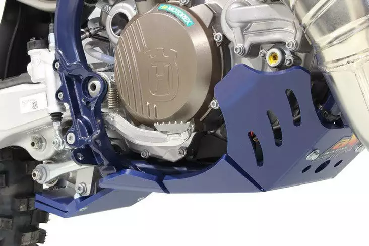 AXP Xtrem HDPE Skid Plate Husqvarna TE250i/TE300i 20-23 - Moottoripyörän Suojat & suojukset - 93514 - 1