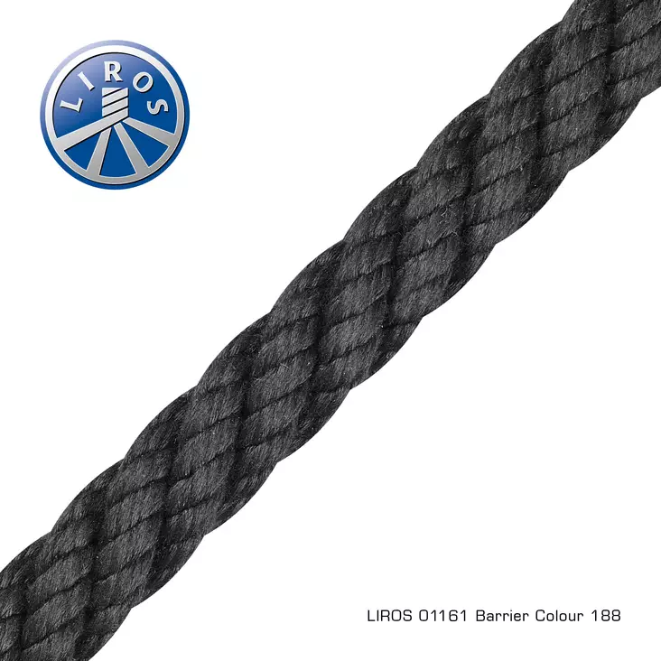 Barrier Color Black 28mm x 50m - Veneen Köydet - 88544 - 1