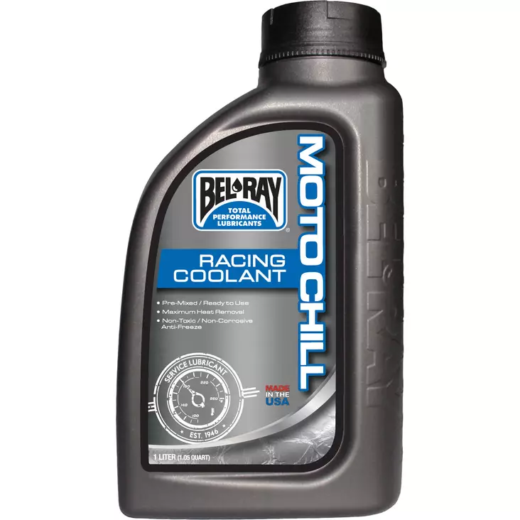 Bel-Ray Moto Chill Racing Coolant 1L Blue - Jäähdytysnesteet - 72354 - 1