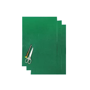 Blackbird Numerokilven tarra-arkki vihreä 47x33cm (3kpl) - Moottoripyörän Kilpailunumerot & taustat - 95534 - 1