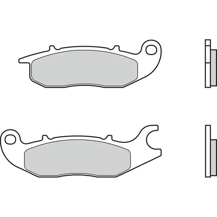 Brembo Jarrupalat Carbon-Ceramic - Moottoripyörän Jarrupalat - 102094 - 1
