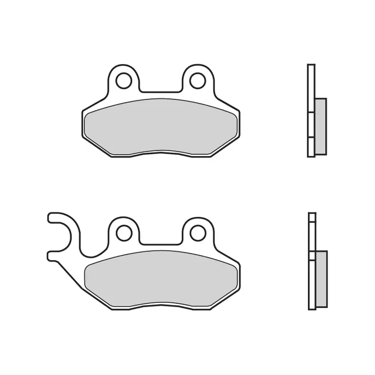 Brembo Jarrupalat Carbon-Ceramic - Moottoripyörän Jarrupalat - 103324 - 1