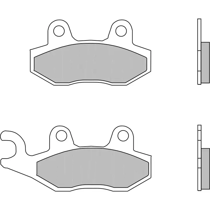 Brembo Jarrupalat Carbon-Ceramic - Moottoripyörän Jarrupalat - 103444 - 1