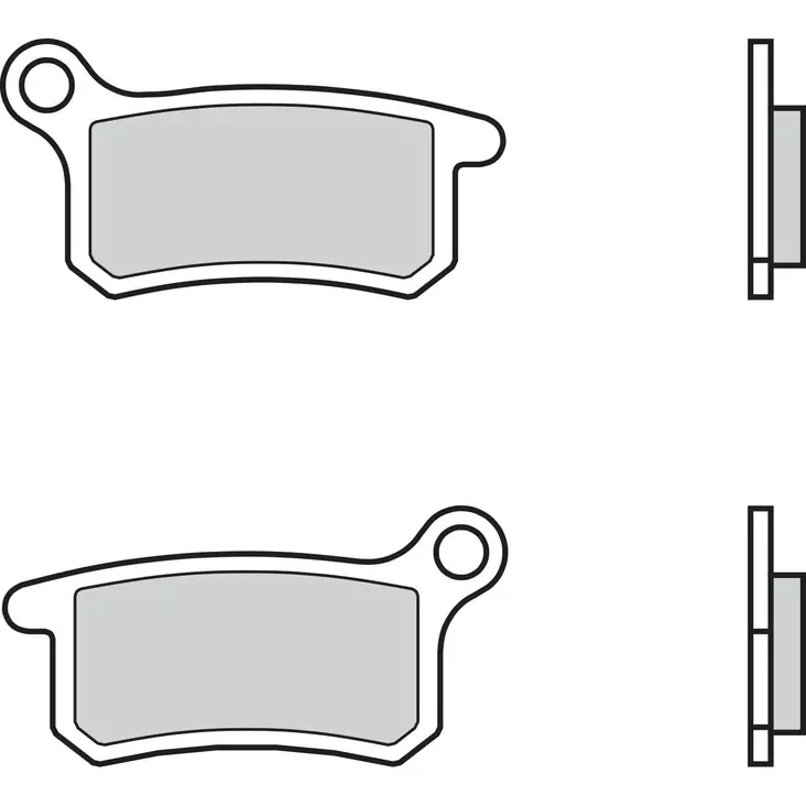 Brembo Jarrupalat Sintered Off-Road - Moottoripyörän Jarrupalat - 103154 - 1