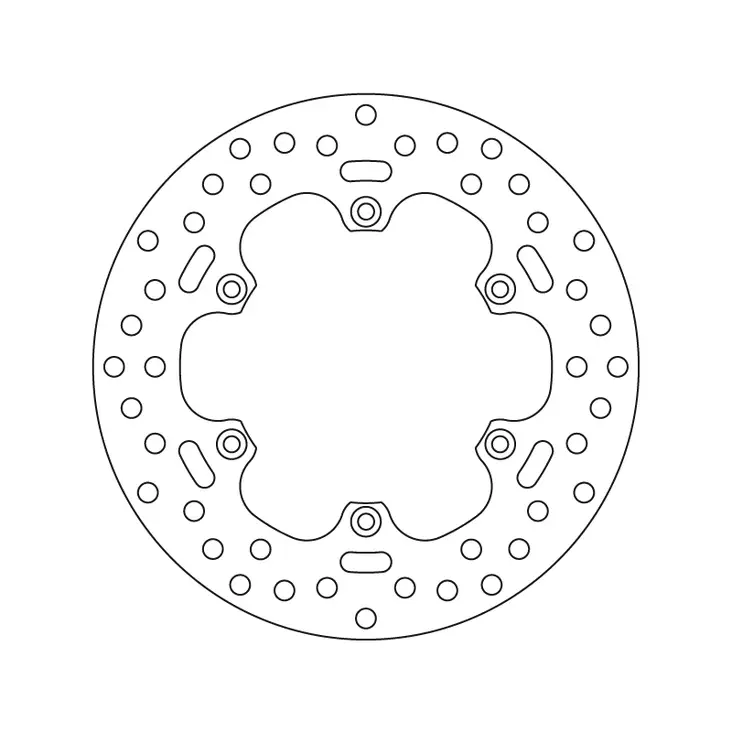 Brembo Serie Oro jarrulevy - Moottoripyörän Jarrulevyt - 102414 - 1