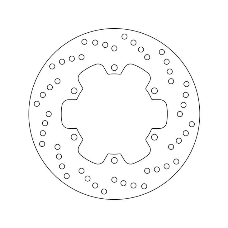 Brembo Serie Oro jarrulevy - Moottoripyörän Jarrulevyt - 102934 - 1