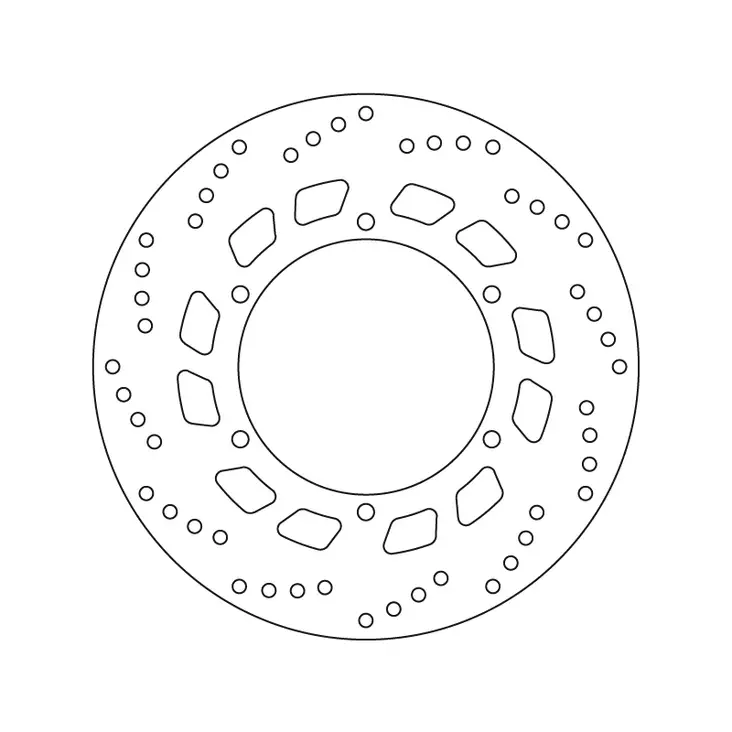 Brembo Serie Oro jarrulevy - Moottoripyörän Jarrulevyt - 103114 - 1