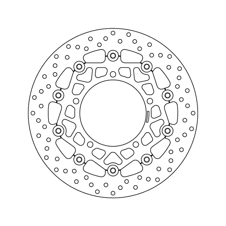 Brembo Serie Oro jarrulevy kelluva - Moottoripyörän Jarrulevyt - 102064 - 1