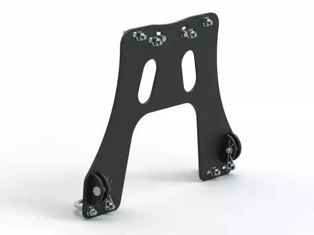 Bronco puskulevyn kiinnikesarja CF Moto 450 520 550 600 - Mönkijän Auran sovittimet - 101234 - 1