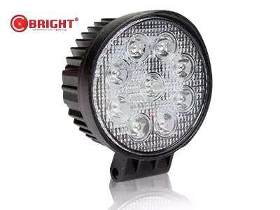 C-BRIGHT LED-TYÖVALO 27W PYÖREÄ 10-30V # - Yleisosat ja tarvikkeet - 76364 - 1