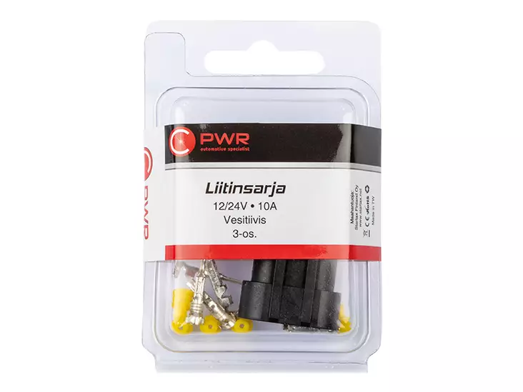 C-PWR PISTOKE SUPERSEAL 3-OS. - Yleisosat ja tarvikkeet - 43654 - 1