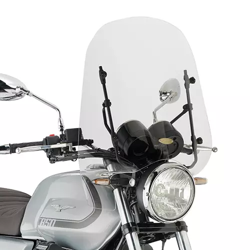Givi Specific screen, transp. 48,5 x 50 cm MOTOGUZZI V7 850 STONE/SPEC (21-23) - Moottoripyörän Tuulisuojat - 112944 - 1