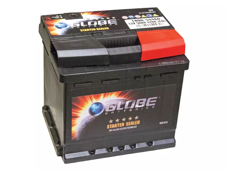 GLOBE SMF 50AH 207X175X190 -/+ 420A EN - Yleisosat ja tarvikkeet - 46384 - 1