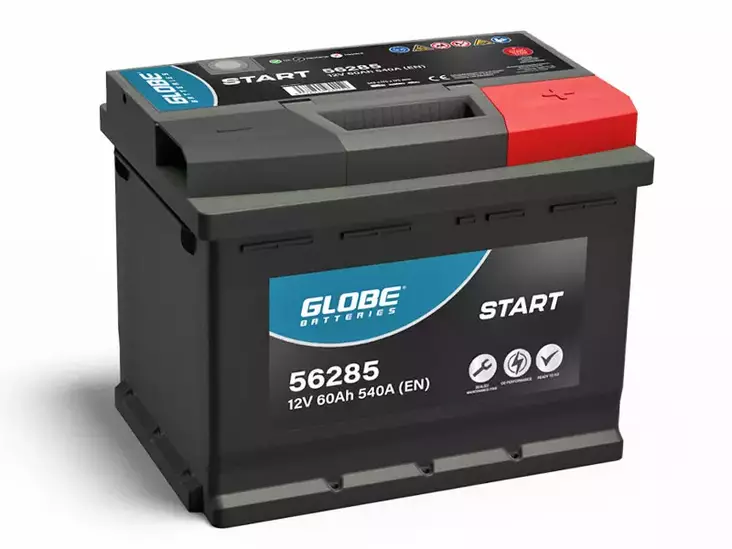 GLOBE SMF 60AH 242X175X175 -/+ 540A EN - Yleisosat ja tarvikkeet - 46634 - 1