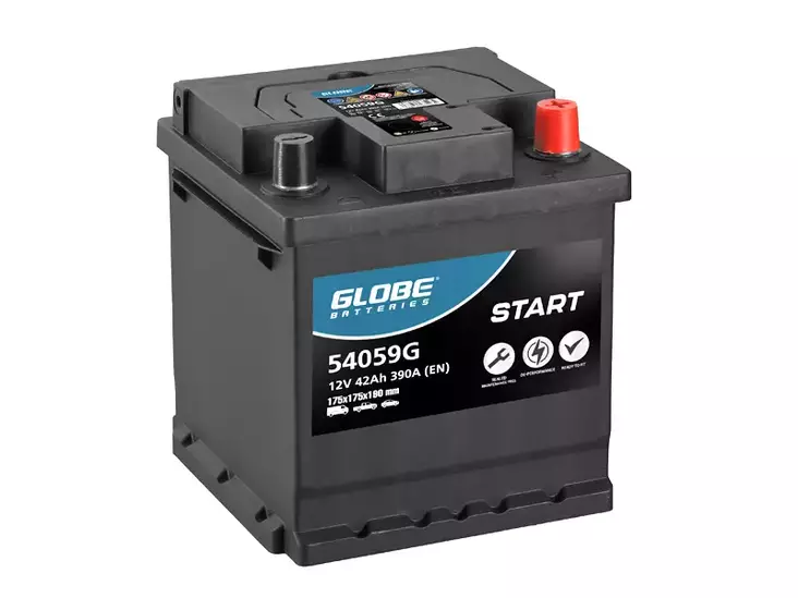 GLOBE START SMF 42AH 175X175X190 -/+ 390A EN - Yleisosat ja tarvikkeet - 46544 - 1