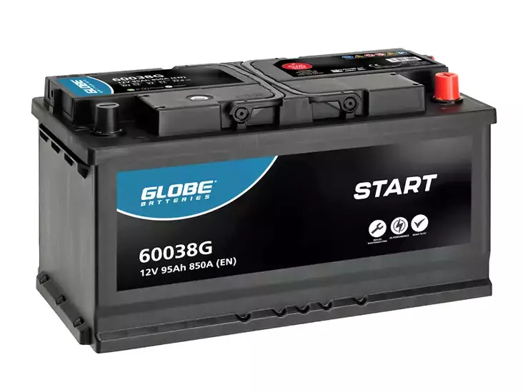 GLOBE START SMF 95AH 353X175X190 -/+ 850A EN - Yleisosat ja tarvikkeet - 46664 - 1