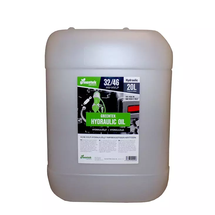 Greentek Hydrauliöljy 32/46 HVLP 20L - Vaihteistoöljyt - 85034 - 1