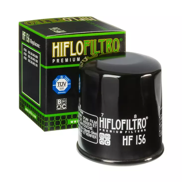HiFlo öljynsuodatin HF156 - Moottoripyörän Öljynsuodattimet - 106804 - 1
