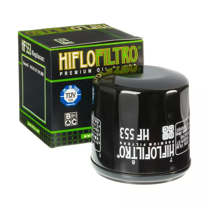 HiFlo öljynsuodatin HF553 - Moottoripyörän Öljynsuodattimet - 106024 - 1