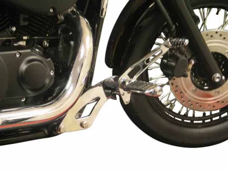 Highway Hawk jalkatappien siirtosarjaT Tech Glide (+15cm) - Moottoripyörän Jalkatuki - 84654 - 1