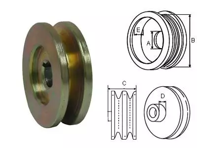 HIHNAPYÖRÄ 15,9/66MM 1X10 - Yleisosat ja tarvikkeet - 42264 - 1