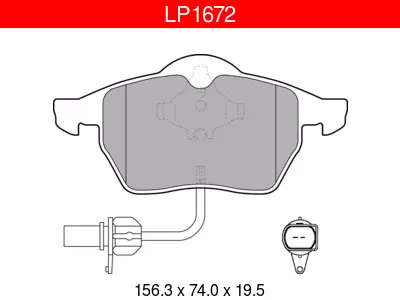 JARRUPALASARJA DELPHI ETU, AUDI, SEAT, SKODA, VW - Yleisosat ja tarvikkeet - 118094 - 1