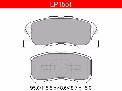 JARRUPALASARJA DELPHI ETU, DAIHATSU - Yleisosat ja tarvikkeet - 9124 - 1