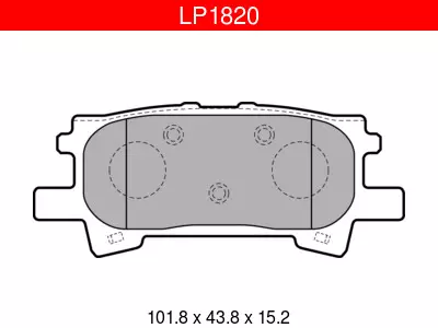JARRUPALASARJA DELPHI TAKA, LEXUS - Yleisosat ja tarvikkeet - 9764 - 1