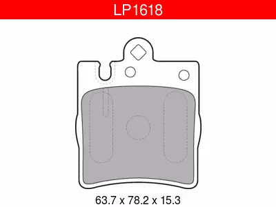 JARRUPALASARJA DELPHI TAKA, MERCEDES - Yleisosat ja tarvikkeet - 8834 - 1