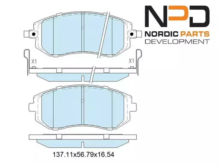 JARRUPALASARJA NPD ETU, SUBARU - Yleisosat ja tarvikkeet - 14974 - 1