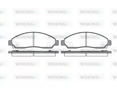 JARRUPALASARJA # WOKING ETU, ISUZU - Yleisosat ja tarvikkeet - 5814 - 1