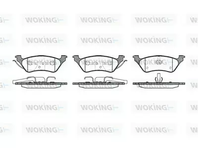 JARRUPALASARJA # WOKING TAKA, CHRYSLER, DODGE, JEEP - Yleisosat ja tarvikkeet - 6644 - 1
