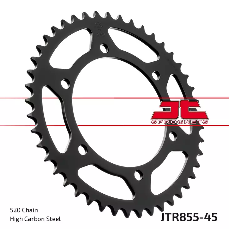 JT Takaratas JTR855.45 - Moottoripyörän Ketjut & rattaat - 100014 - 1