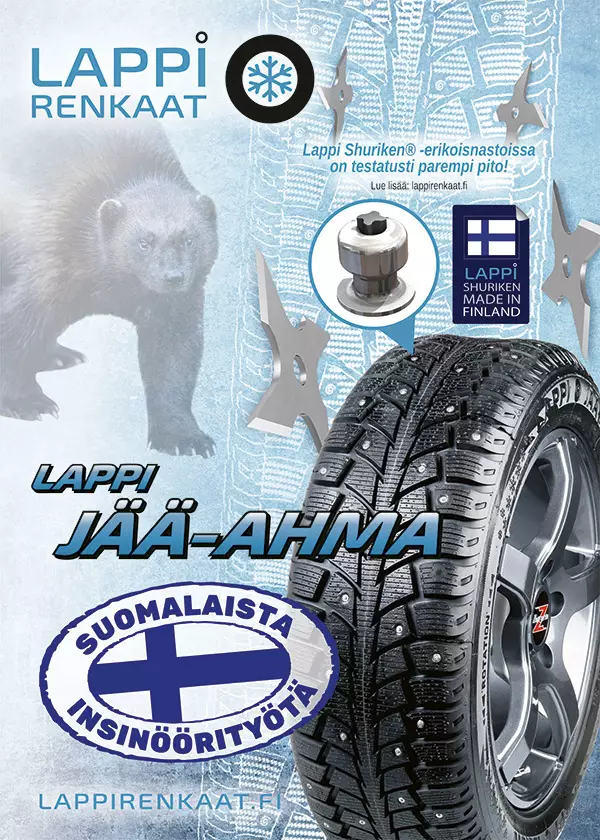 Juliste Lappi Jää-Ahma - Esillepano - 115254 - 1