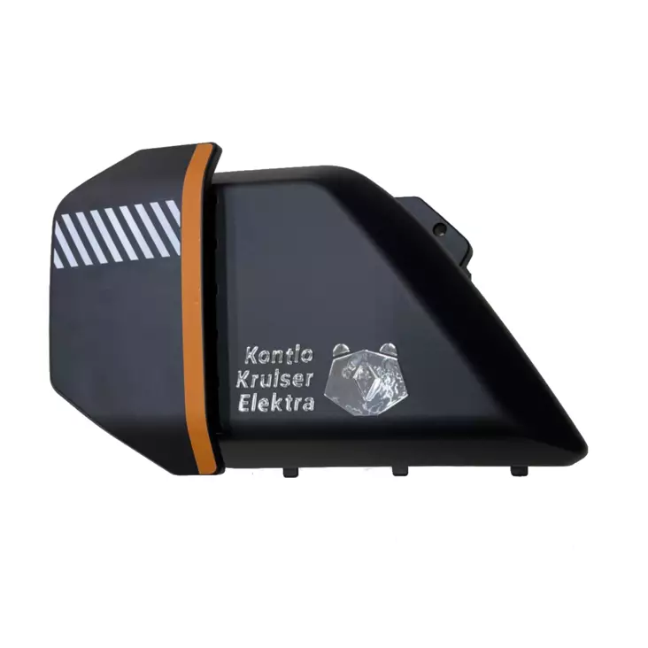 Kruiser Elektra/Forte: Istuimen alapuoleinen kate oikea, musta grafiitti - Kruiser Elektra / Forte - 166434 - 1