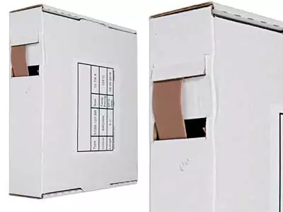KUTISTESUKKAKELA, 5M, RUSKEA, 12,7/6,4, 125C, UL224 - Yleisosat ja tarvikkeet - 77624 - 1