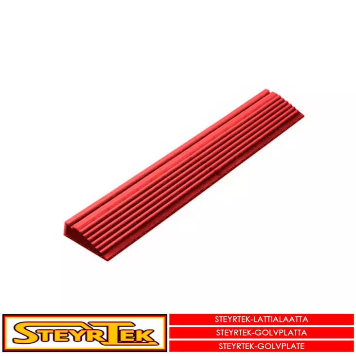 Lattialaatan reunapala, fire red naaras 6 kpl - Rengastarvikkeet - 114954 - 1