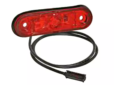 LED-ÄÄRIVALO POSIPOINT II PUN. 12/24V 81X24MM - Yleisosat ja tarvikkeet - 51754 - 1