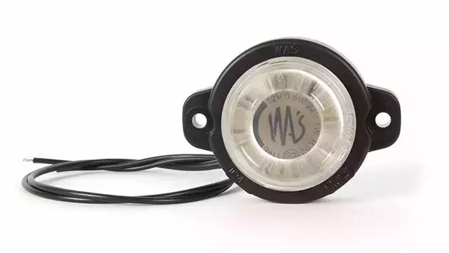 LED-ÄÄRIVALO PUN. PYÖREÄ 12/24V HALK. 60,5MM - Yleisosat ja tarvikkeet - 50884 - 1