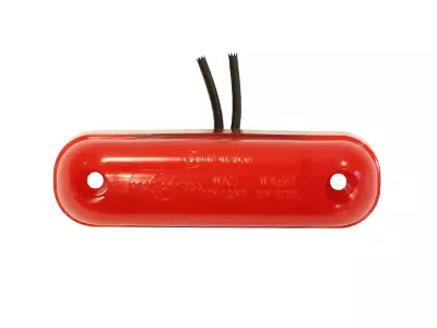 LED NEON EFFECT ÄÄRIVALO PUN. 12/24V 84X24MM - Yleisosat ja tarvikkeet - 51524 - 1