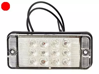 LED-TAKASUMUVALO 12/24V 107,4MMX46,7MM - Yleisosat ja tarvikkeet - 51074 - 1