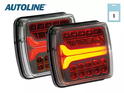 LED-TAKAVALO 12V VASEN - Yleisosat ja tarvikkeet - 51104 - 1